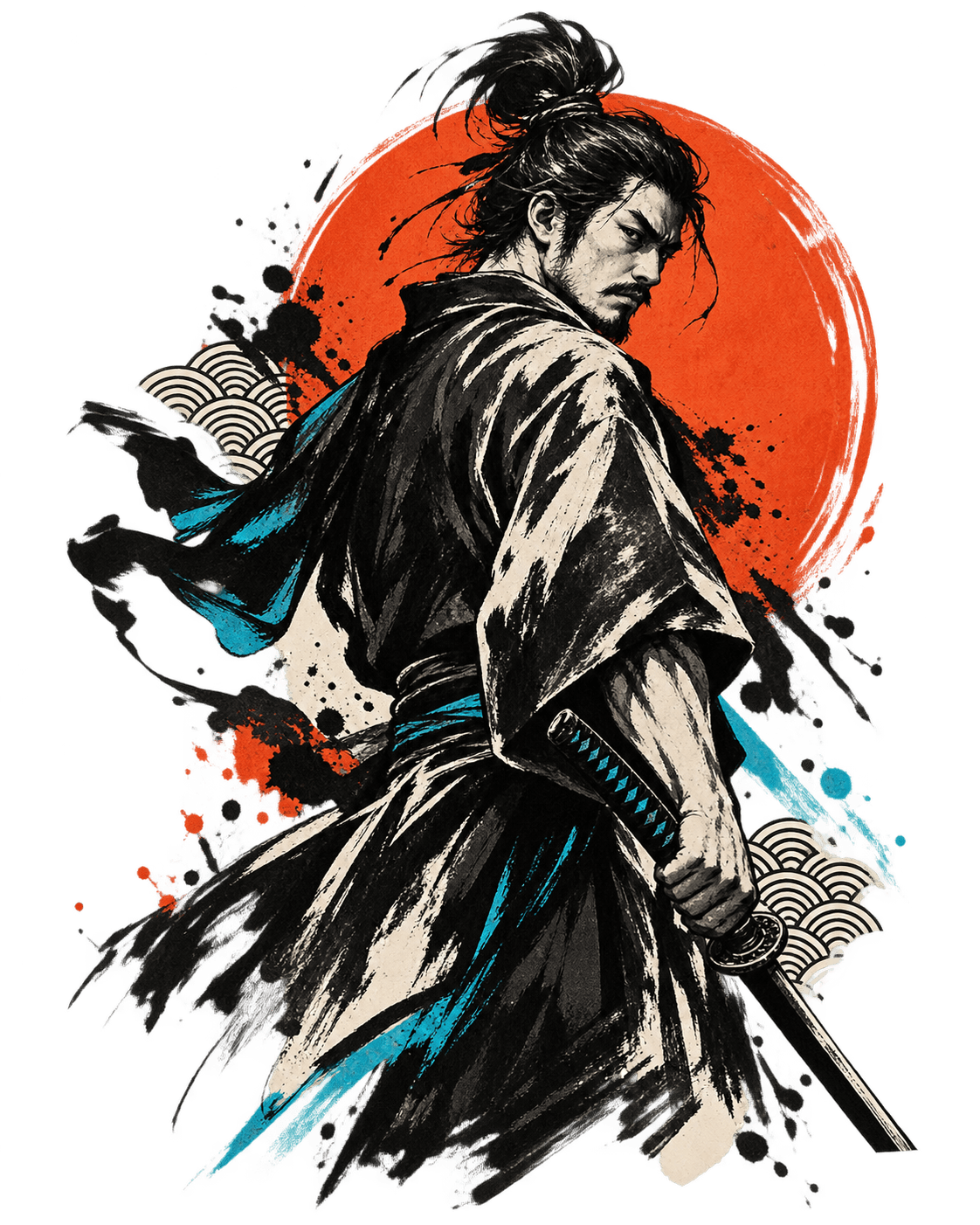 Samurai illustration